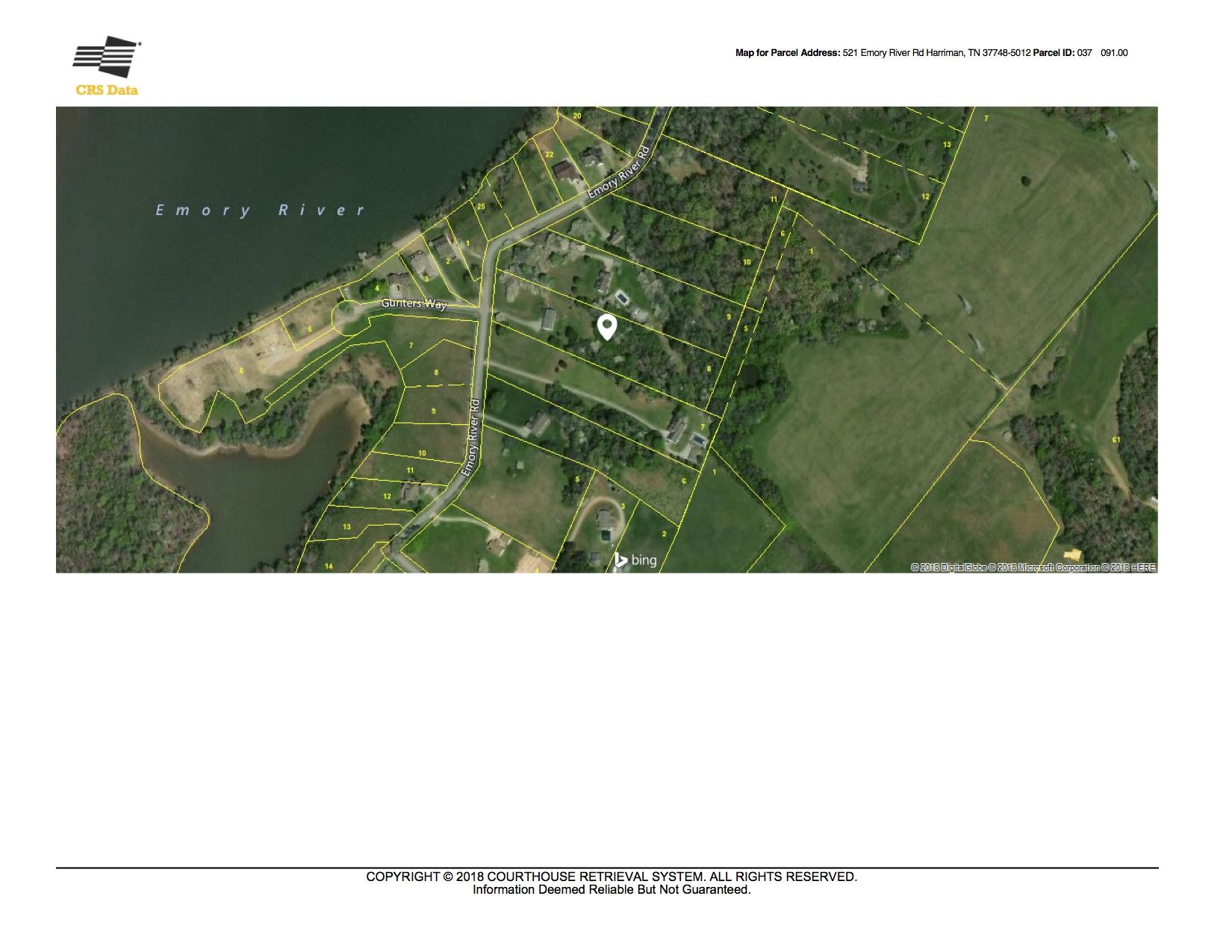 521 Emory River Road Harriman, TN 37748 - Photo 34 of 39 Plat map