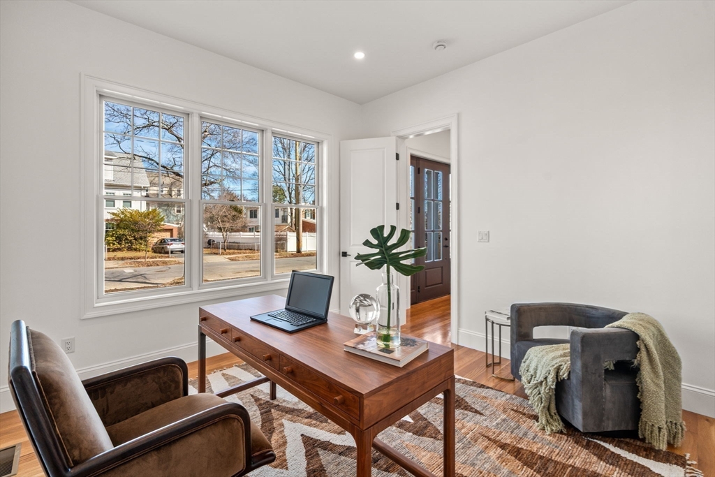 12 Sylvester Road Newton, MA 02465 - Photo 7 of 17 a living room with furniture and a window