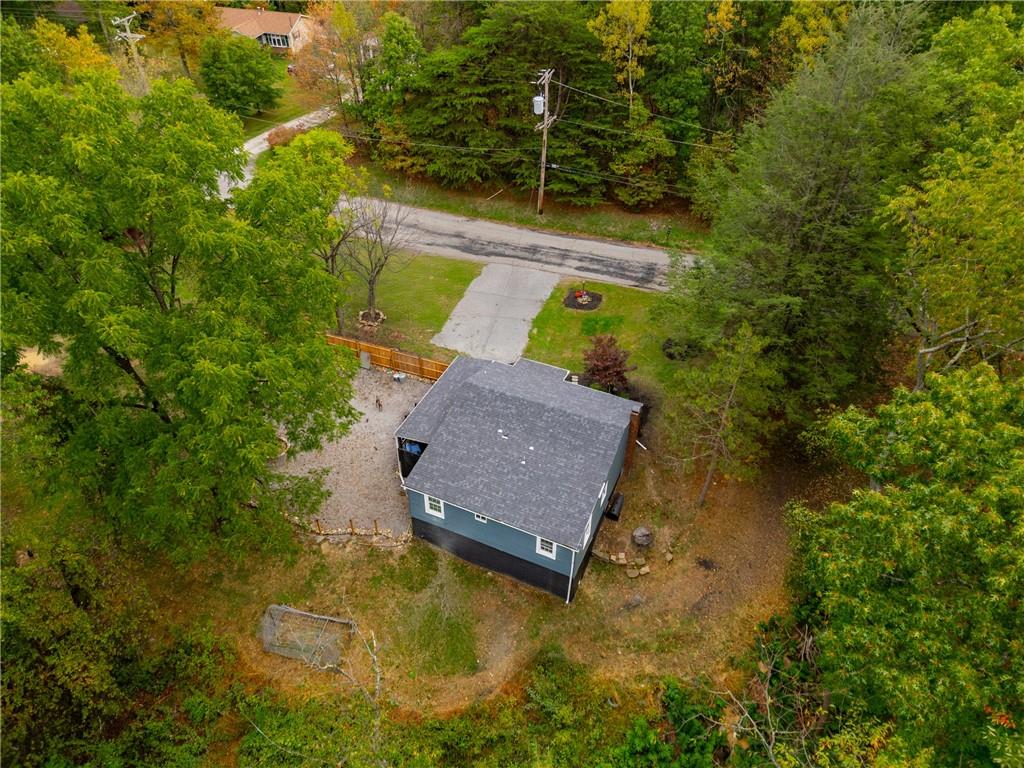 215 Harshaville Road Clinton, PA 15026 - Photo 28 of 30 an aerial view of a house with a yard