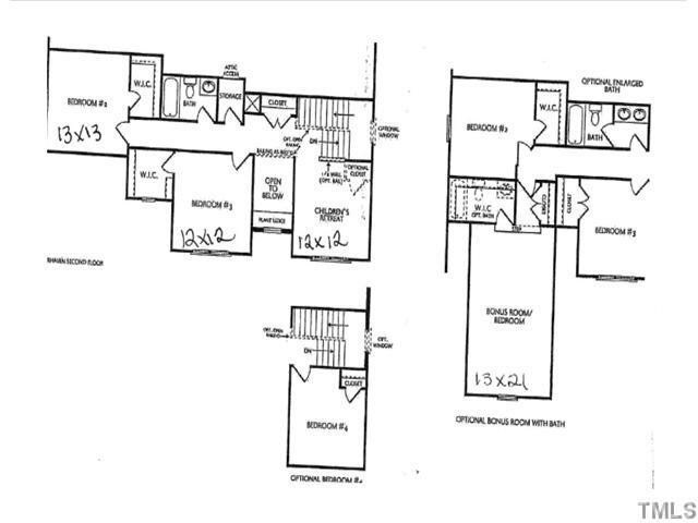 465 Waterville Street Raleigh, NC 27603 - Photo 25 of 25 2nd Floor Plan