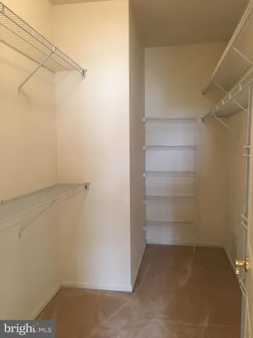 a view of walk in closet