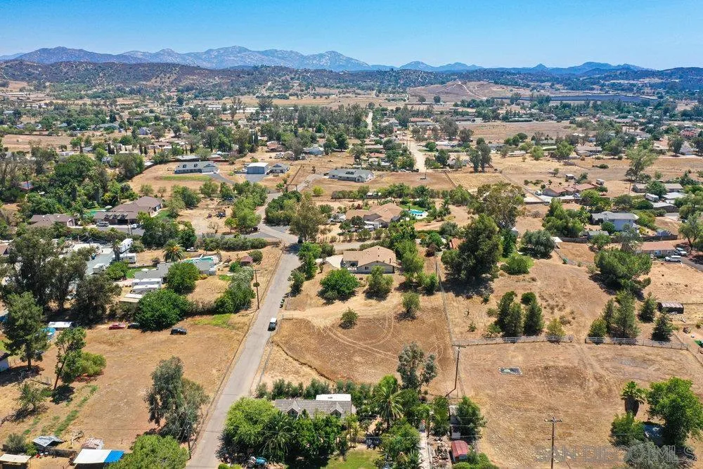 714 Steffy Road Ramona, CA 92065 - Photo 22 of 25 a view of a city with mountains in the background