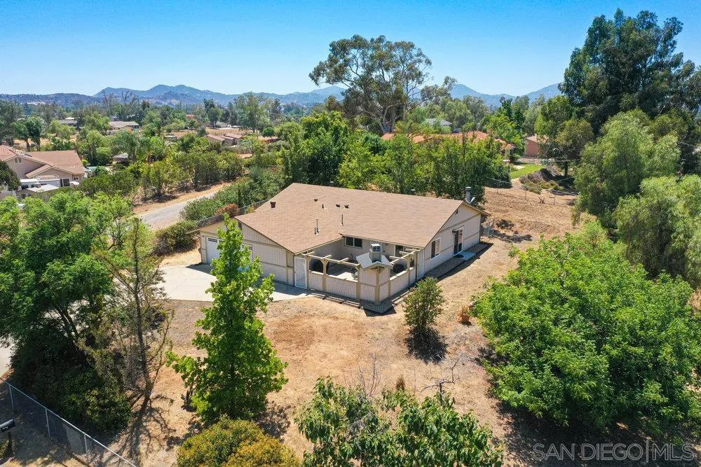 714 Steffy Road Ramona, CA 92065 - Photo 3 of 25 an aerial view of a house with a yard