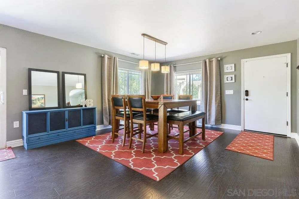 714 Steffy Road Ramona, CA 92065 - Photo 8 of 25 a view of a dining room with furniture window and outside view