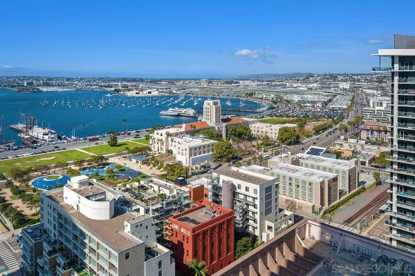 a view of a building with a outdoor space