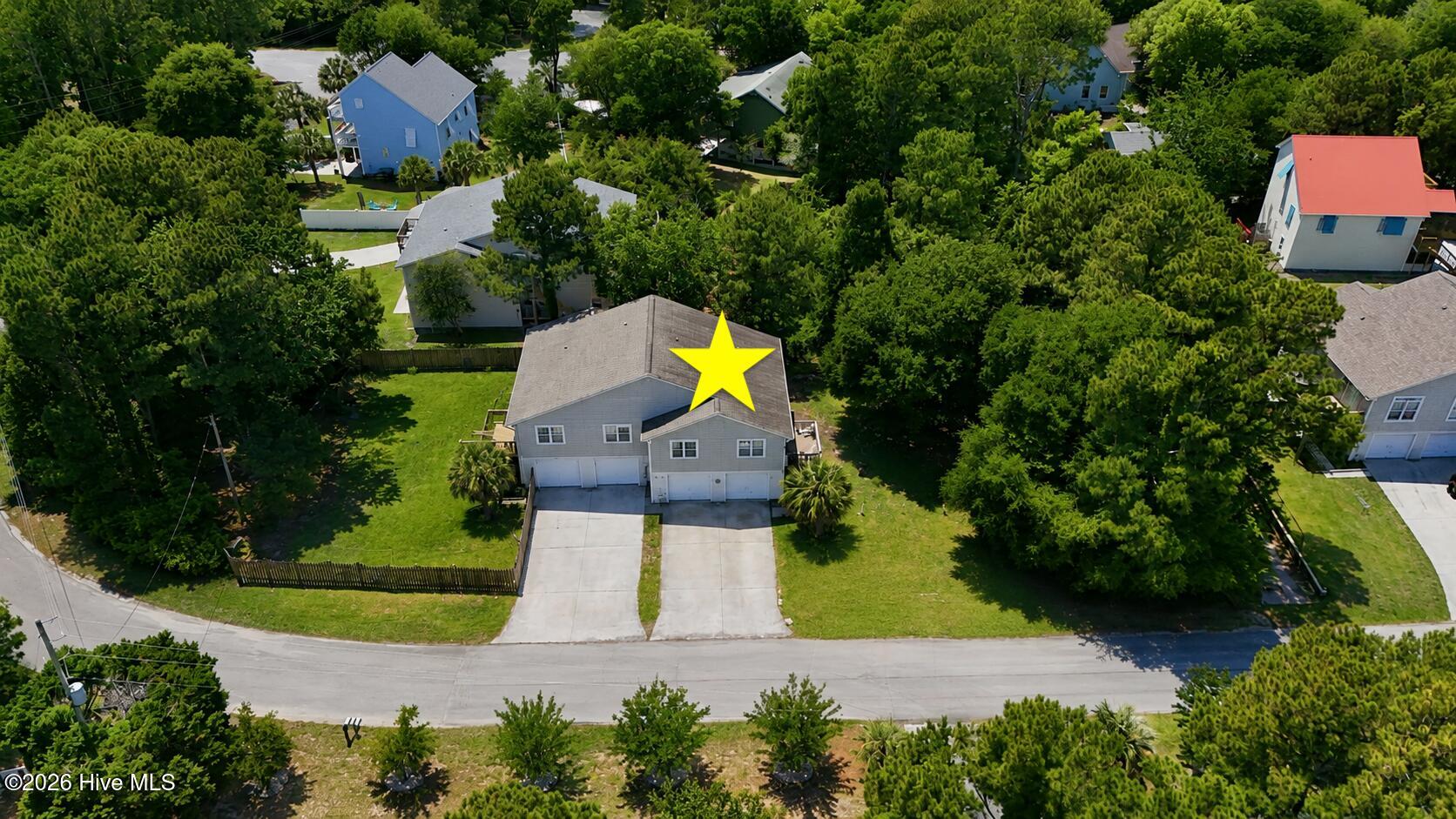 305 Osprey Ridge Drive, Unit NORTH Emerald Isle, NC 28594 - Photo 1 of 20 Plenty of yard space!