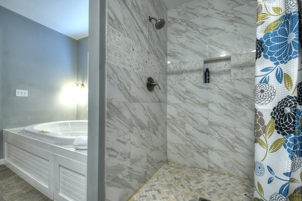 10266 Boardtown Road Cherry Log, GA 30522 - Photo 25 of 40 a bathroom with a shower