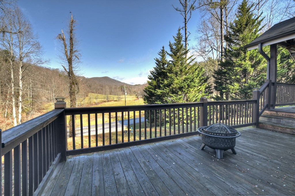 10266 Boardtown Road Cherry Log, GA 30522 - Photo 36 of 40 a view of a two chairs in the balcony