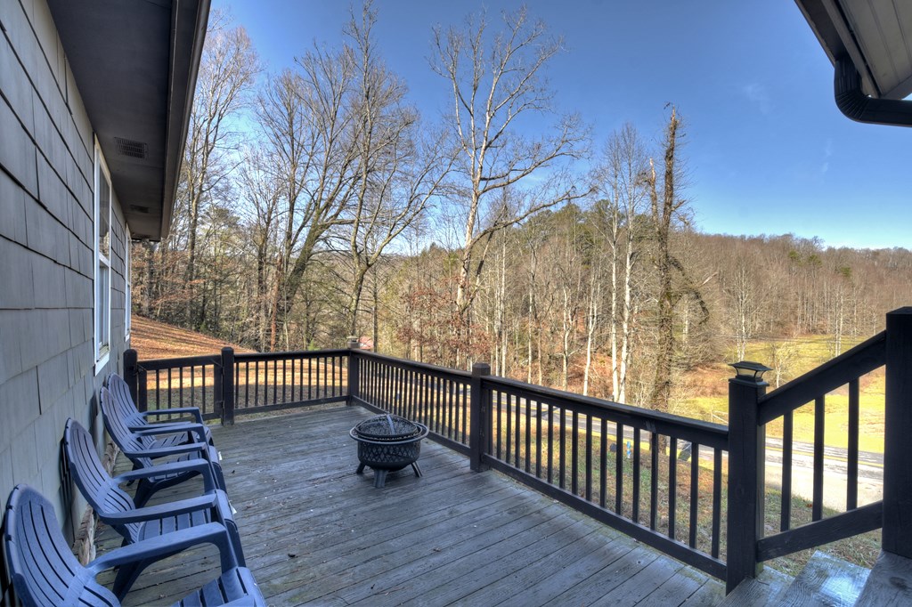 10266 Boardtown Road Cherry Log, GA 30522 - Photo 37 of 40 a view of a chairs and table in the balcony
