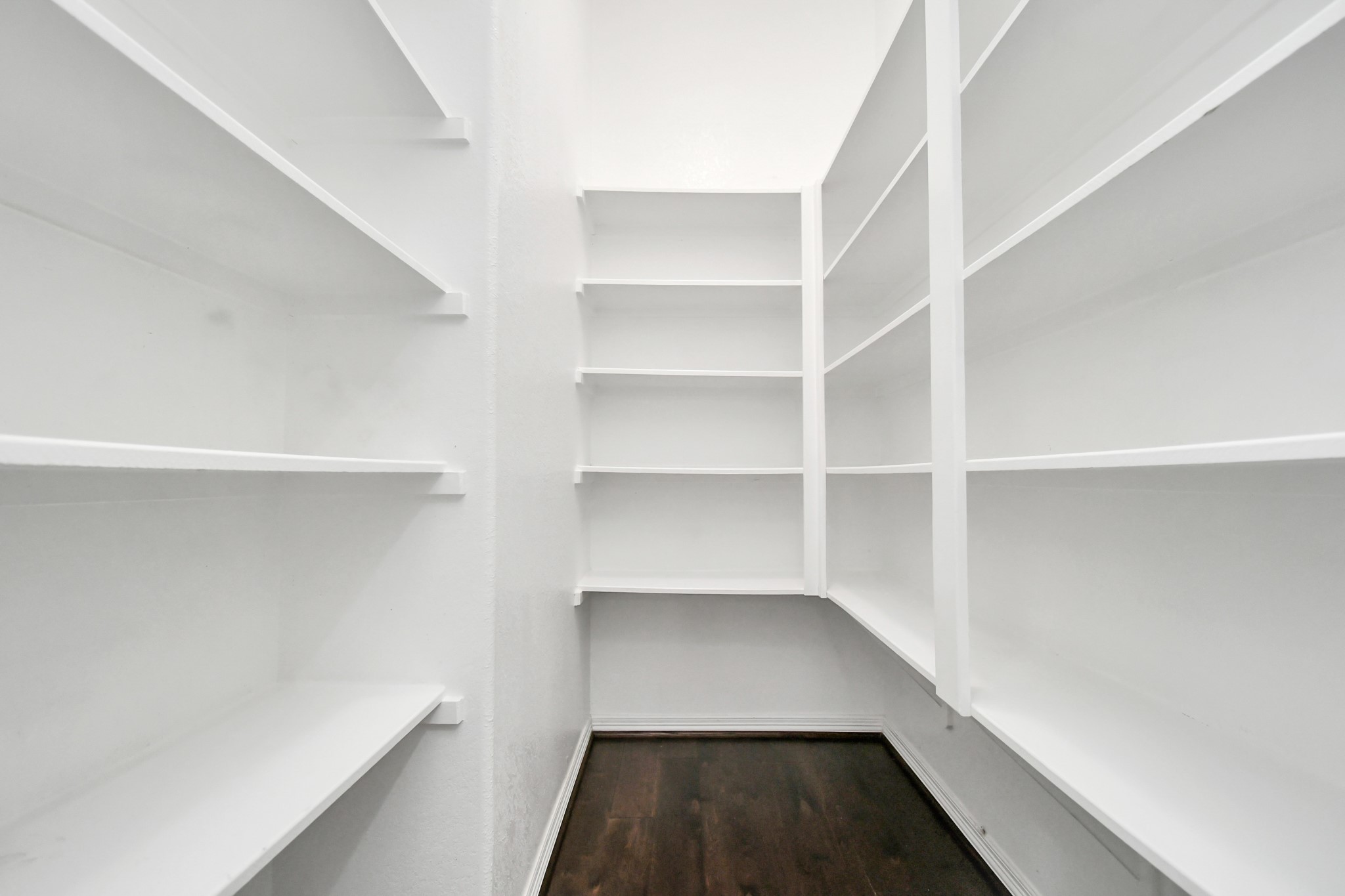 3803 May Ridge Lane Sugar Land, TX 77479 - Photo 20 of 47 a view of walk in closet with empty racks