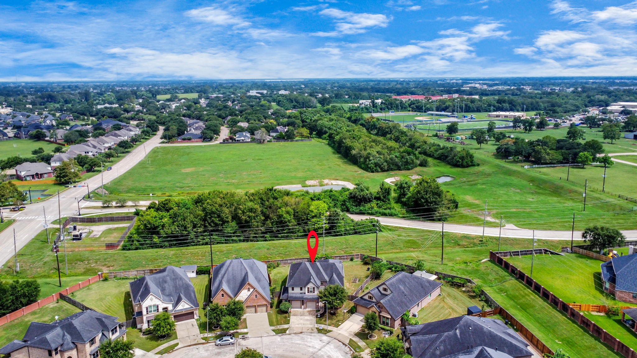 3803 May Ridge Lane Sugar Land, TX 77479 - Photo 2 of 47 an aerial view of a houses with outdoor space and street view