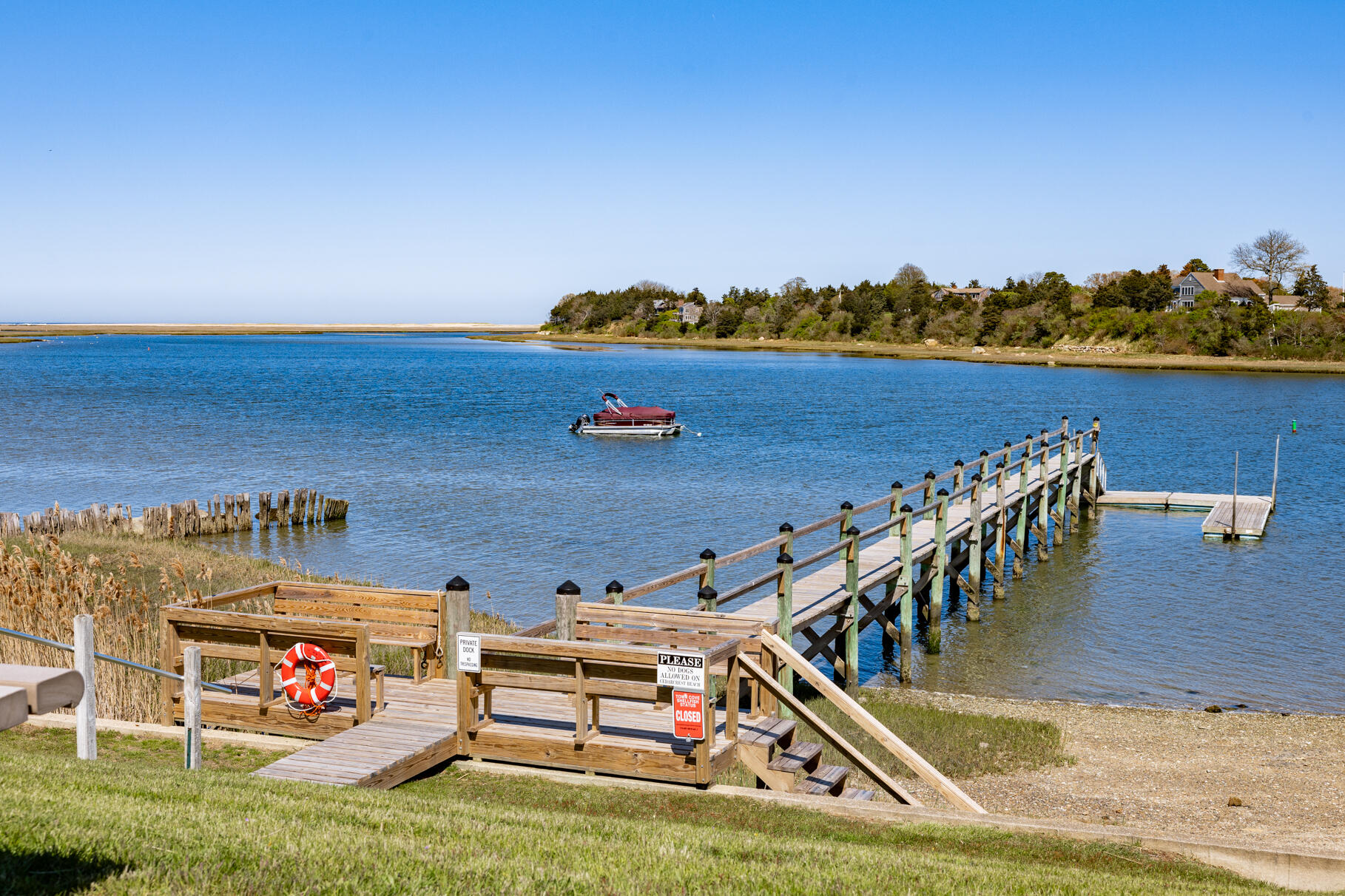 55 Cove Road Eastham, MA 02642 - Photo 3 of 55 Upgraded dock and brand new floats