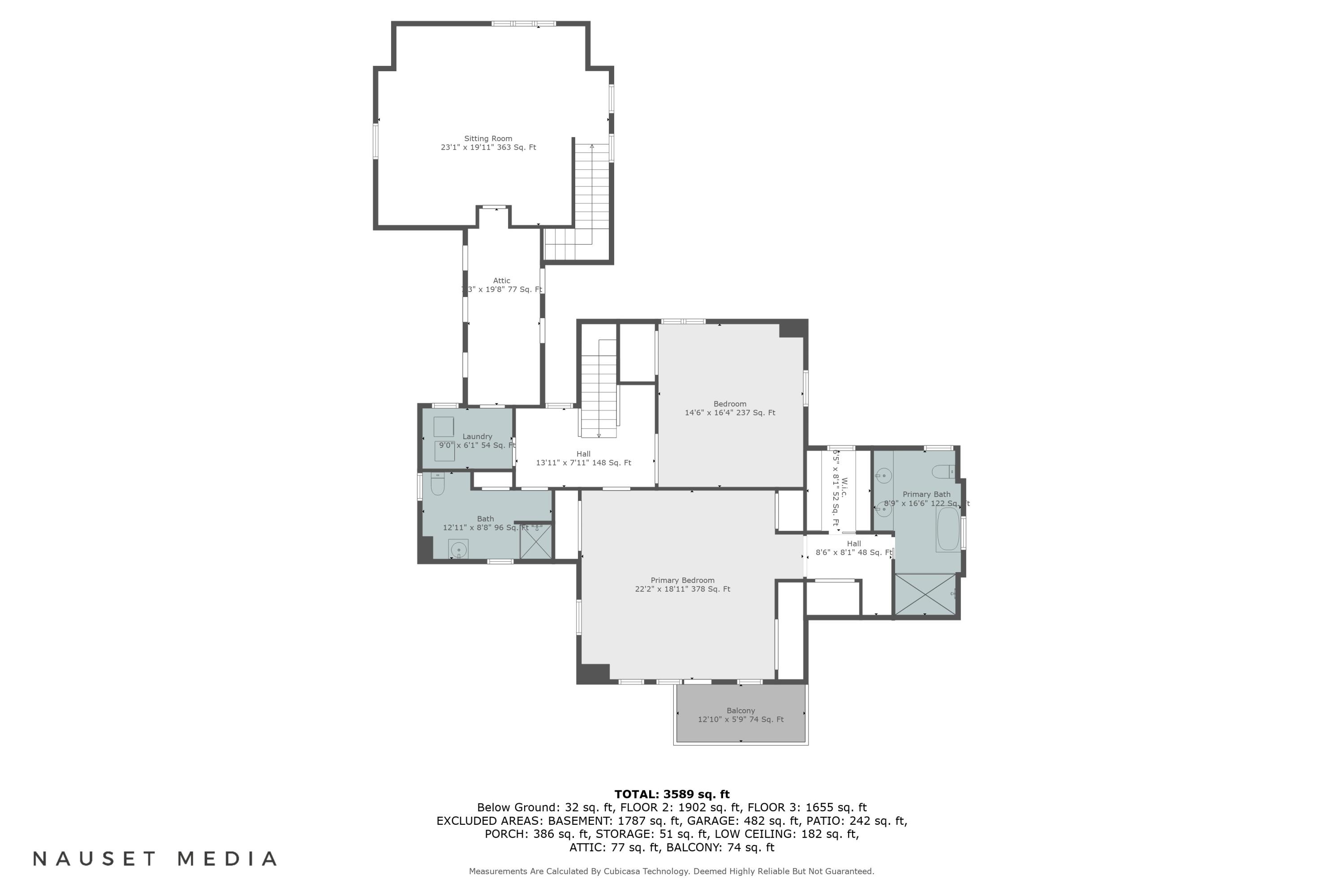 55 Cove Road Eastham, MA 02642 - Photo 54 of 55 55 Cove Rd Floor Plan Second Floor
