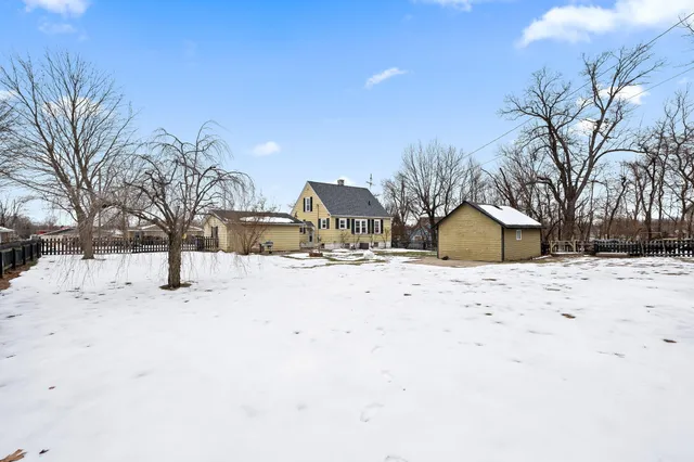 a view of snow covered with snow