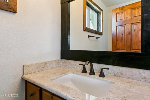 a view of a door of the house