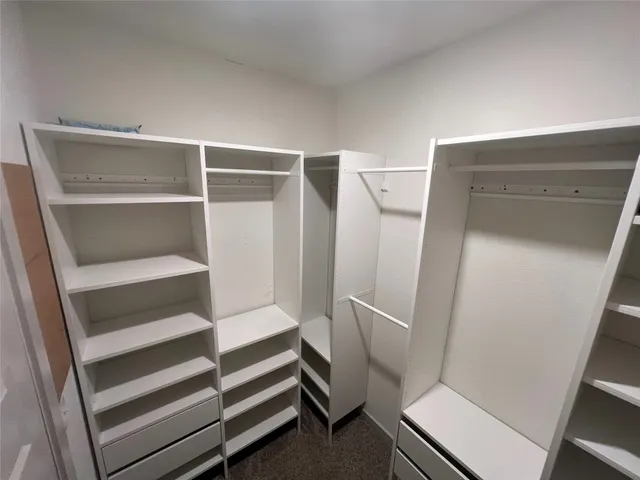 a view of walk in closet