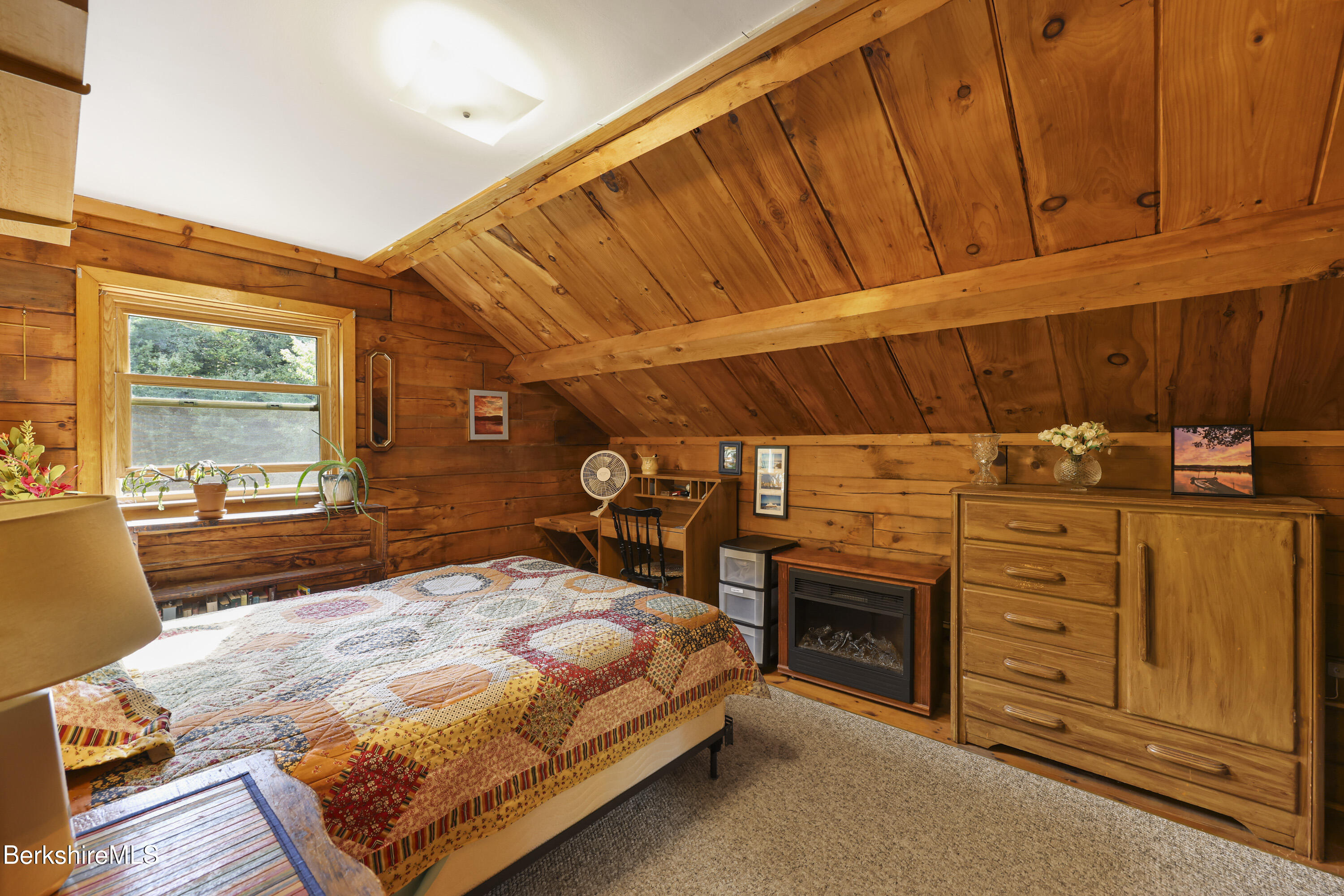 78 East Main Road Peru, MA 01235 - Photo 35 of 56 a bedroom with a bed and a tv