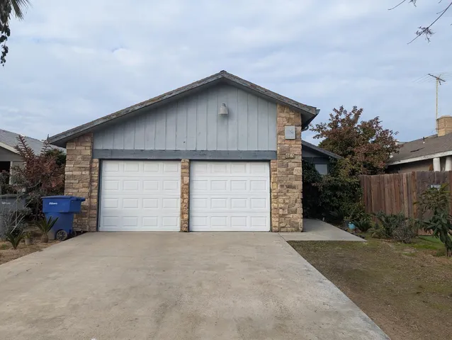 a front view of house