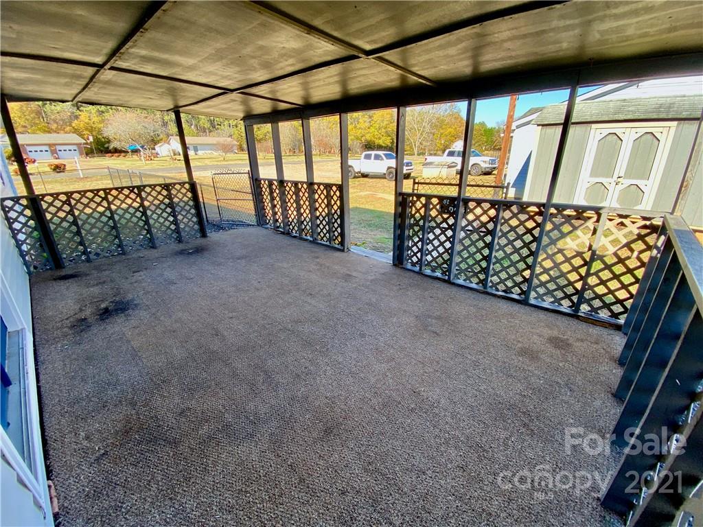 6102 Bill Sain Road Vale, NC 28168 - Photo 12 of 13 a view of a porch