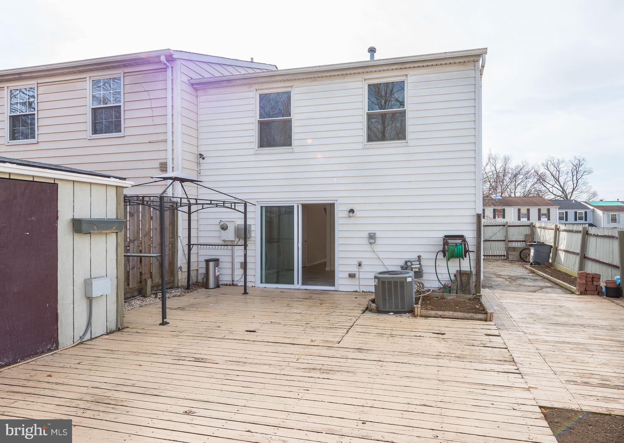 7464 Wounded Knee Road Lorton, VA 22079 - Photo 20 of 23 Spacious Patio with Jacuzzy