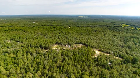 a view of a green field with lots of green space