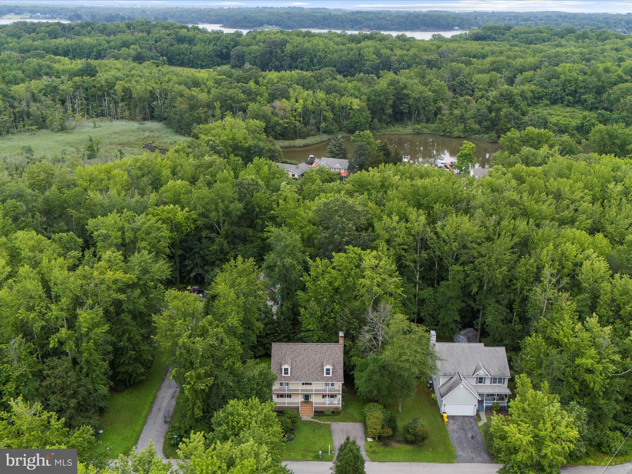 3618 Calvert Street Edgewater, MD 21037 - Photo 58 of 90 Drone view