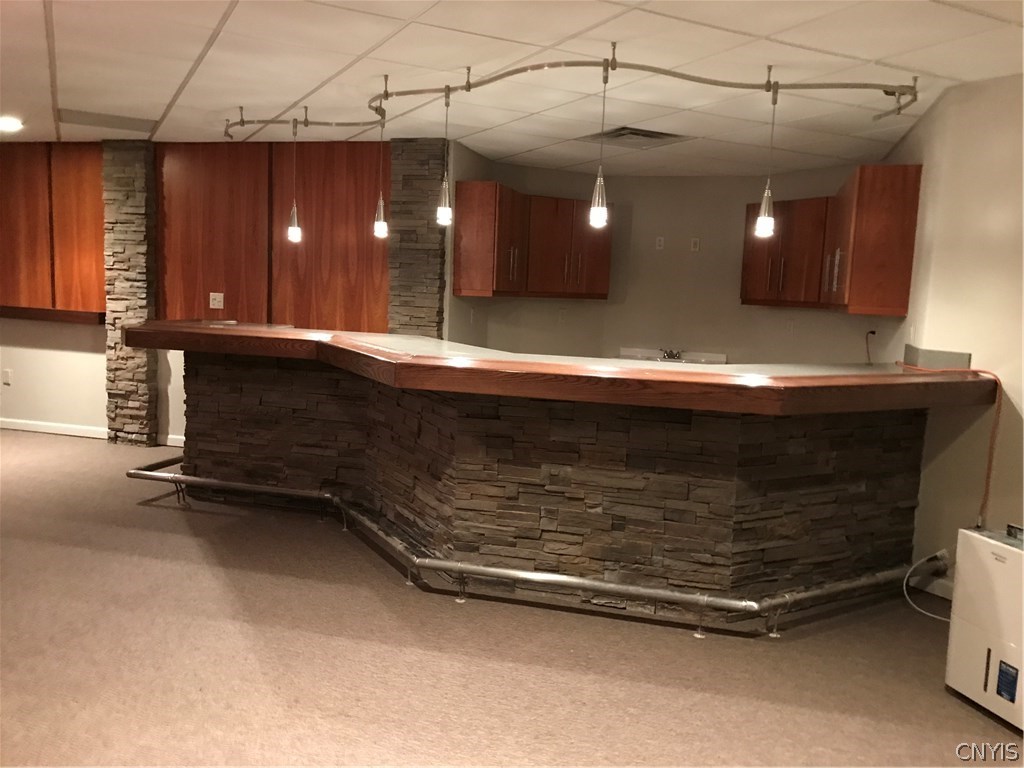 7256 Lewis Road Throop, NY 13021 - Photo 28 of 36 Lower Level Family Room/Rec Room