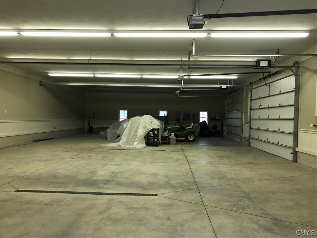 7256 Lewis Road Throop, NY 13021 - Photo 32 of 36 Interior of Detached Garage