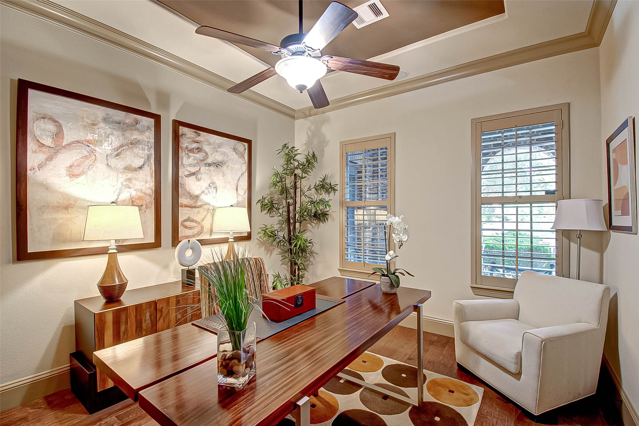 7 Shearling Court Spring, TX 77389 - Photo 6 of 46 a living room with furniture and a large window