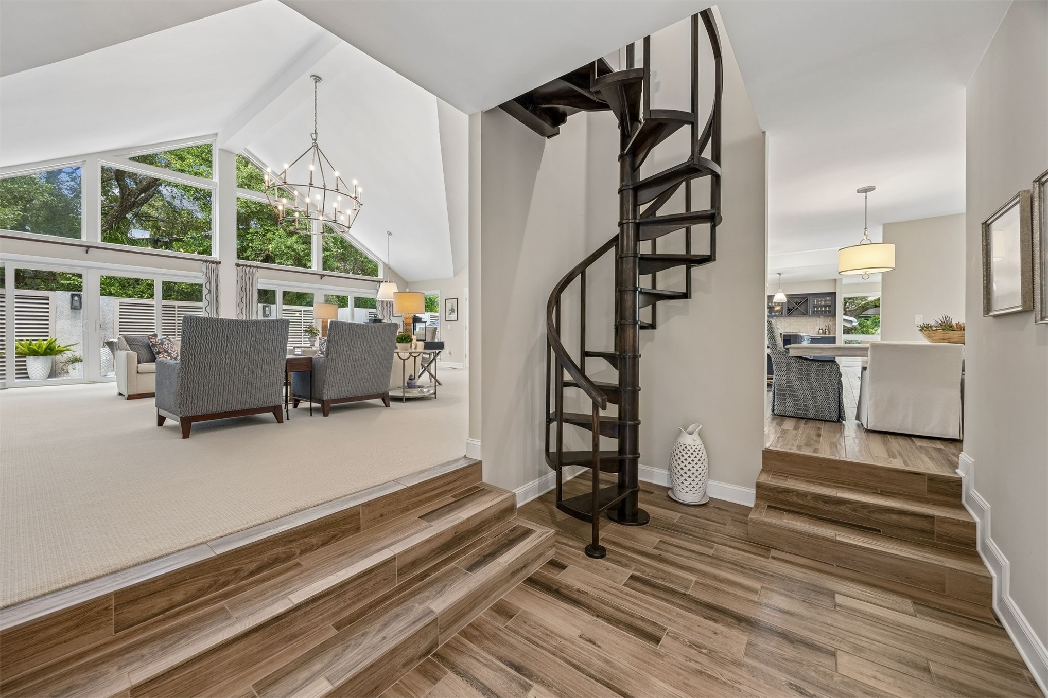 39 Beach Walker Road Fernandina Beach, FL 32034 - Photo 8 of 70 Spiral staircase