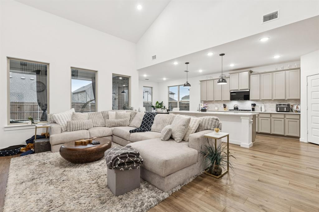 1238 Beaumont Lane Red Oak, TX 75154 - Photo 5 of 29 a living room with furniture and a large window