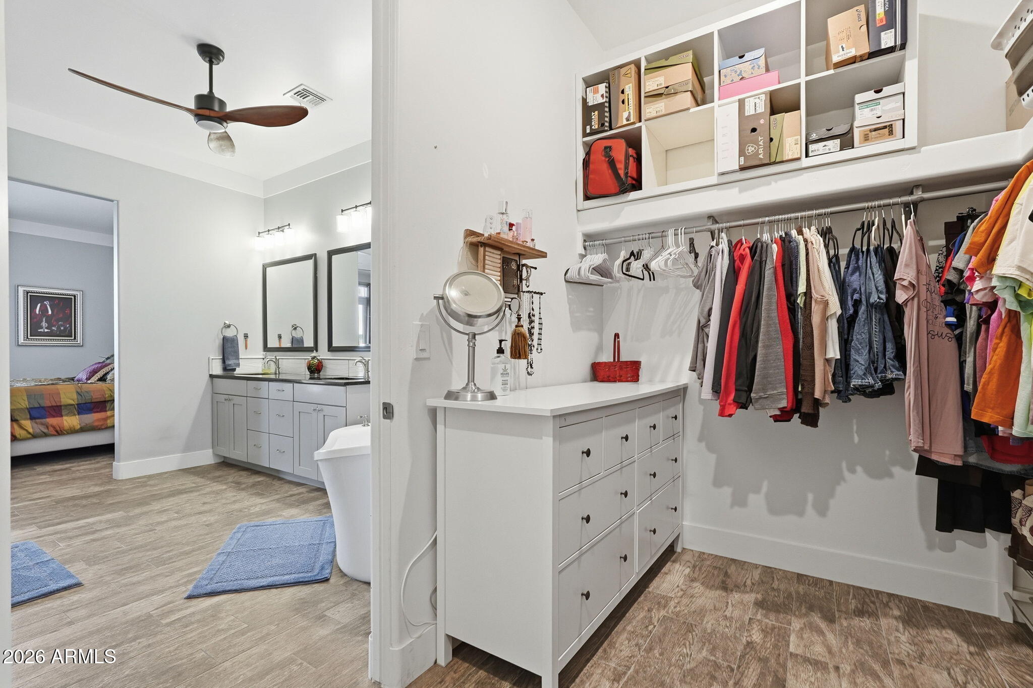 1067 South Trigger Court Apache Junction, AZ 85119 - Photo 34 of 60 a view of a walk in closet