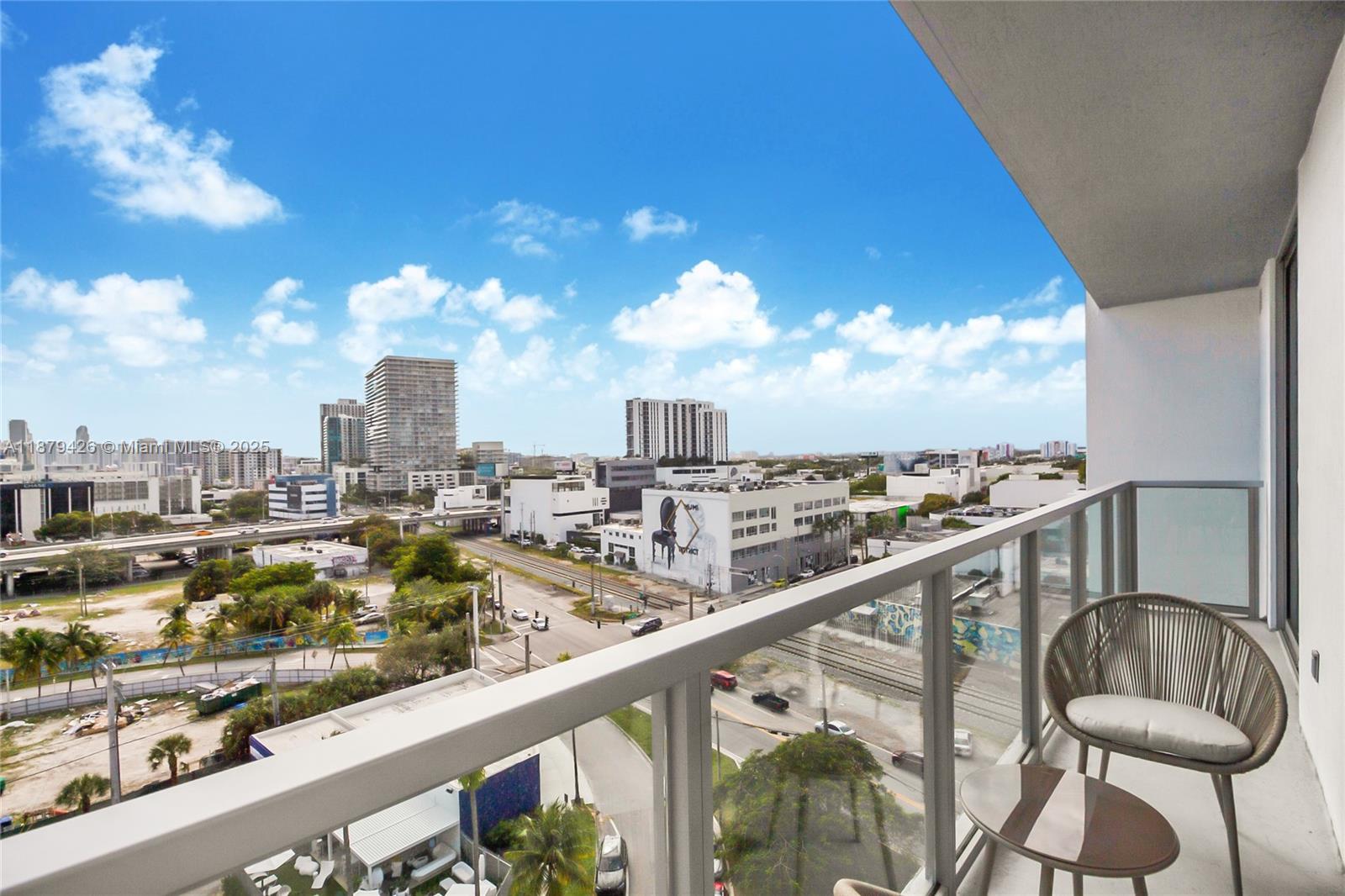 3900 Biscayne Boulevard, Unit S804 Miami, FL 33137 - Photo 12 of 36 a view of city from balcony