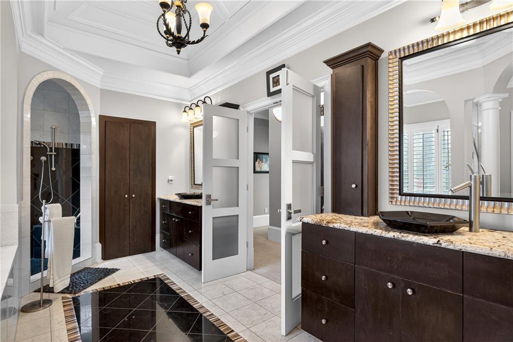 5040 Harrington Road Alpharetta, GA 30022 - Photo 28 of 54 a kitchen with stainless steel appliances granite countertop a refrigerator and a sink