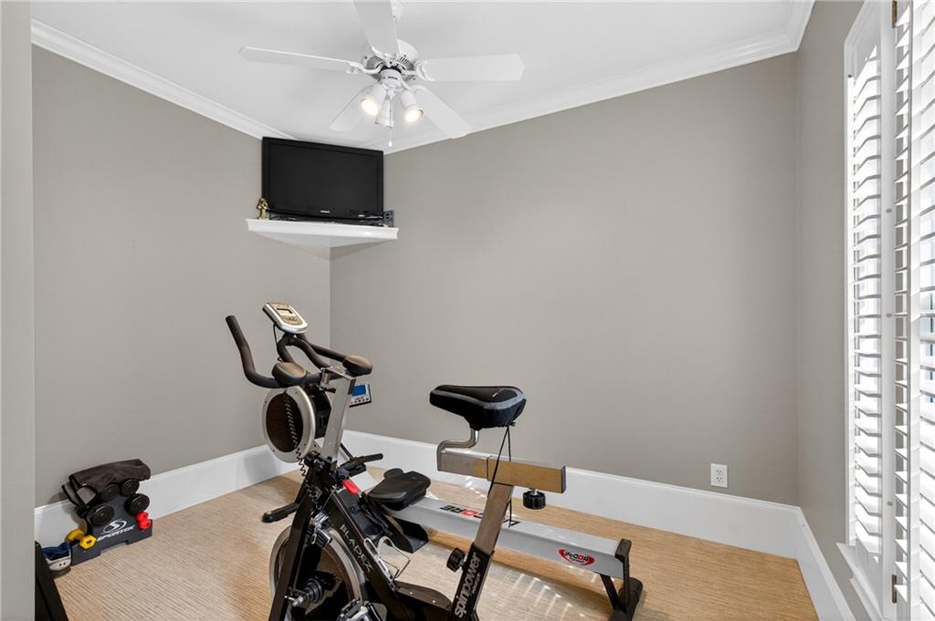 5040 Harrington Road Alpharetta, GA 30022 - Photo 29 of 54 a view of a workspace with furniture and a window
