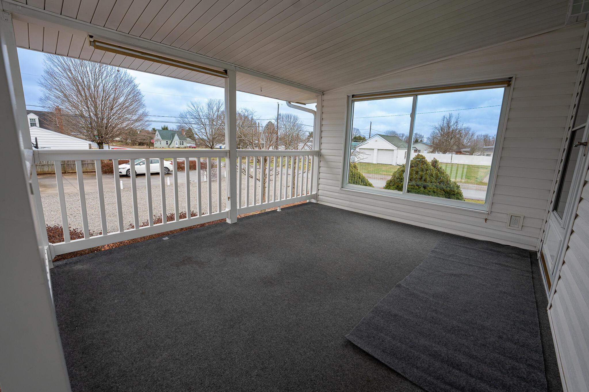 360 Midland Road Chillicothe, OH 45601 - Photo 12 of 68 Back porch - partially enclosed