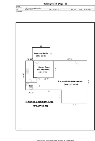 a view of a wooden door
