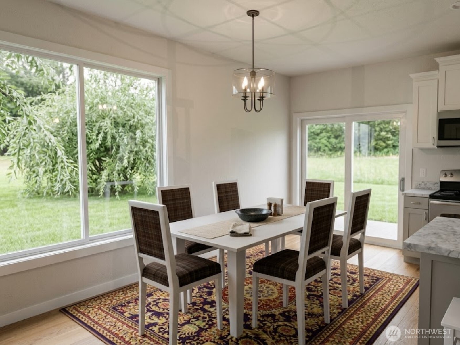 7 Endor Heights Vader, WA 98593 - Photo 4 of 16 a view of a dining room with furniture window and outside view