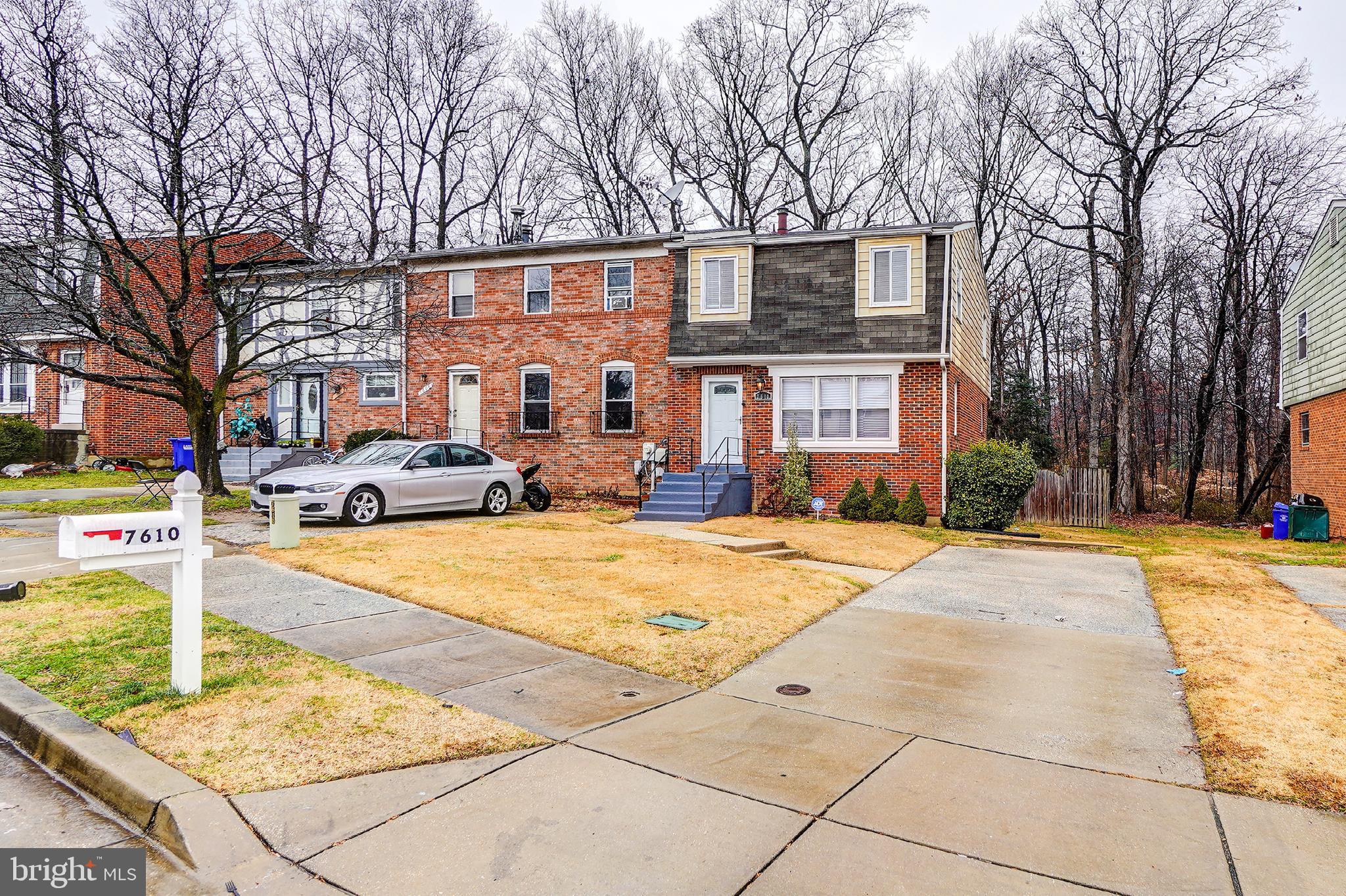 Home Front with Ample Parking spaces