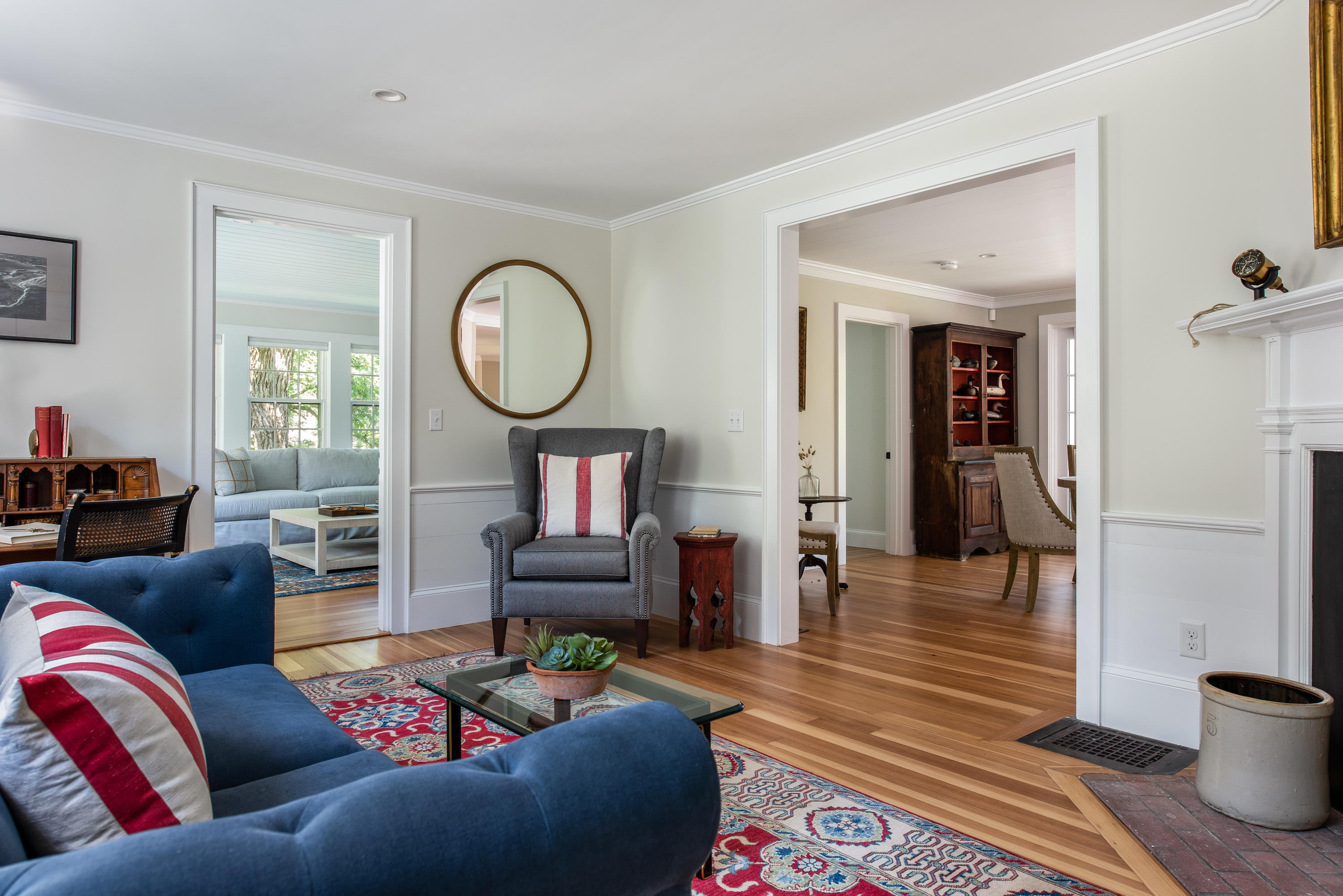 5 Smiths Point Road West Yarmouth, MA 02673 - Photo 12 of 31 a living room with furniture a rug and a window