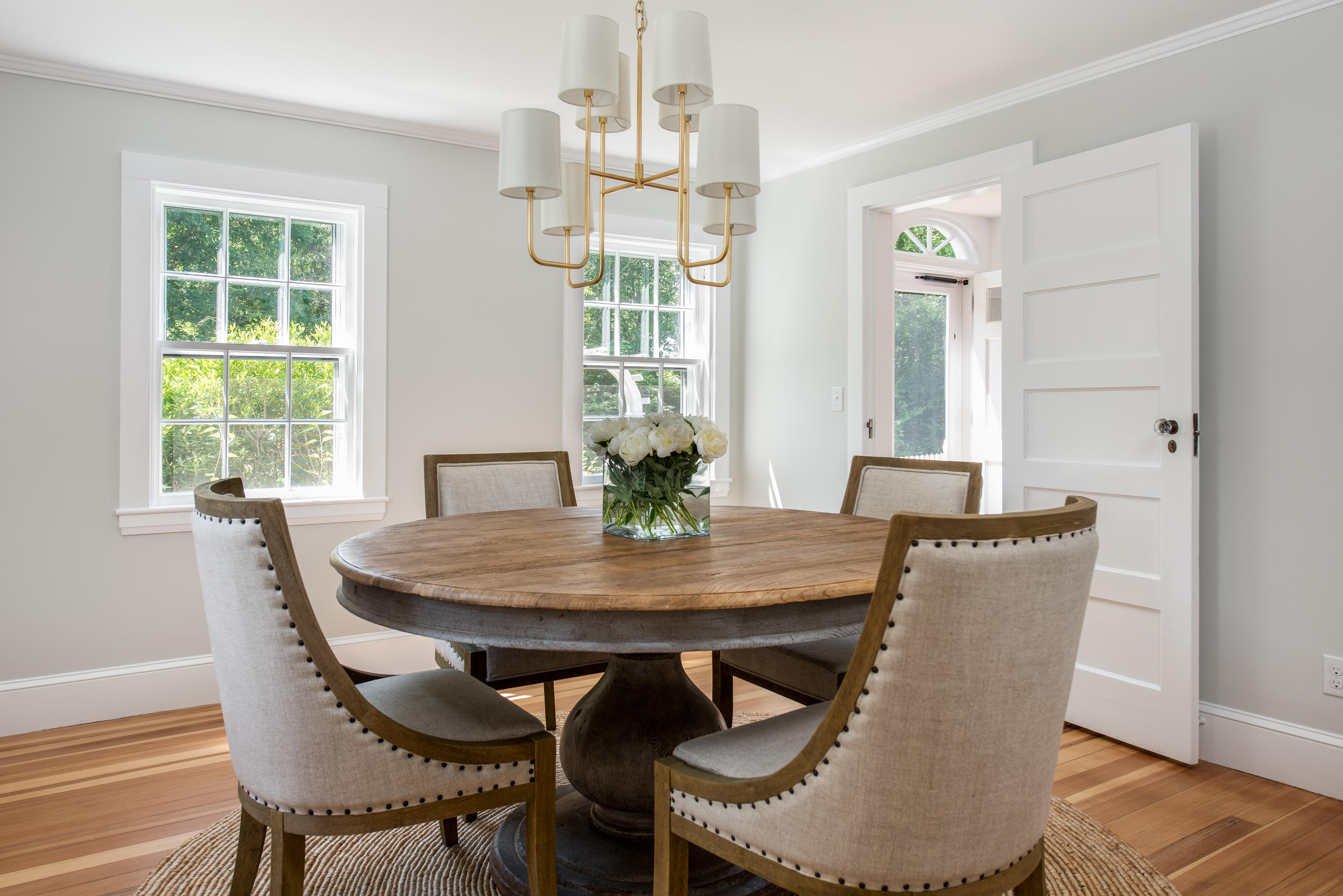 5 Smiths Point Road West Yarmouth, MA 02673 - Photo 14 of 31 a view of a dining room with furniture window and outside view