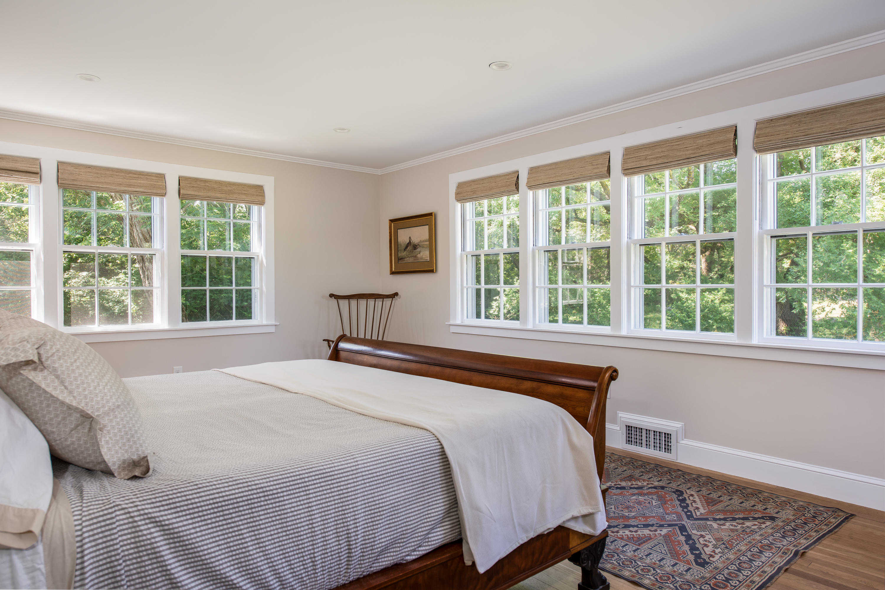 5 Smiths Point Road West Yarmouth, MA 02673 - Photo 22 of 31 a bedroom with a bed and a large window