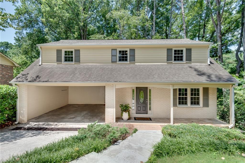 1618 Springbrook Court Decatur, GA 30033 - Photo 1 of 1 a house view with a garden space