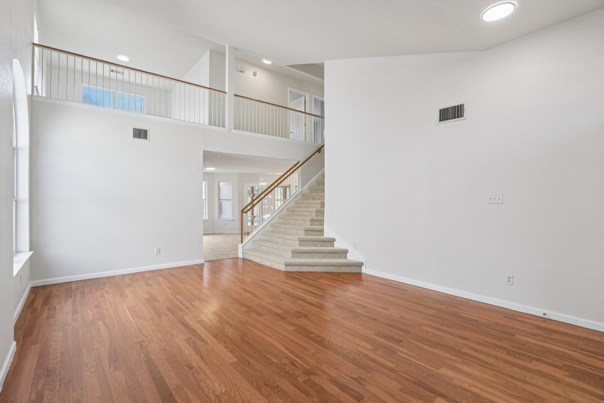 14521 Ballycastle Trail Austin, TX 78717 - Photo 5 of 40 a view of entryway with wooden floor