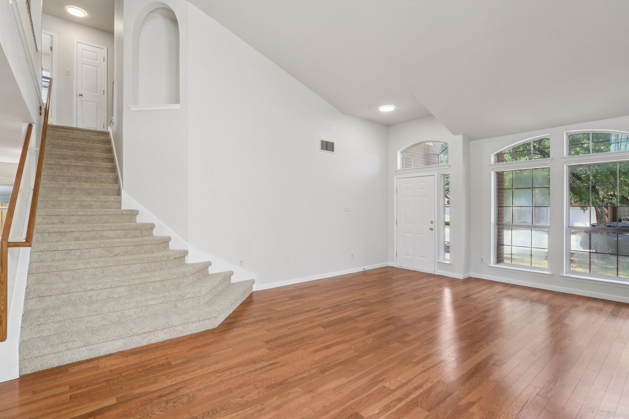 14521 Ballycastle Trail Austin, TX 78717 - Photo 7 of 40 wooden floor in an empty room with a window
