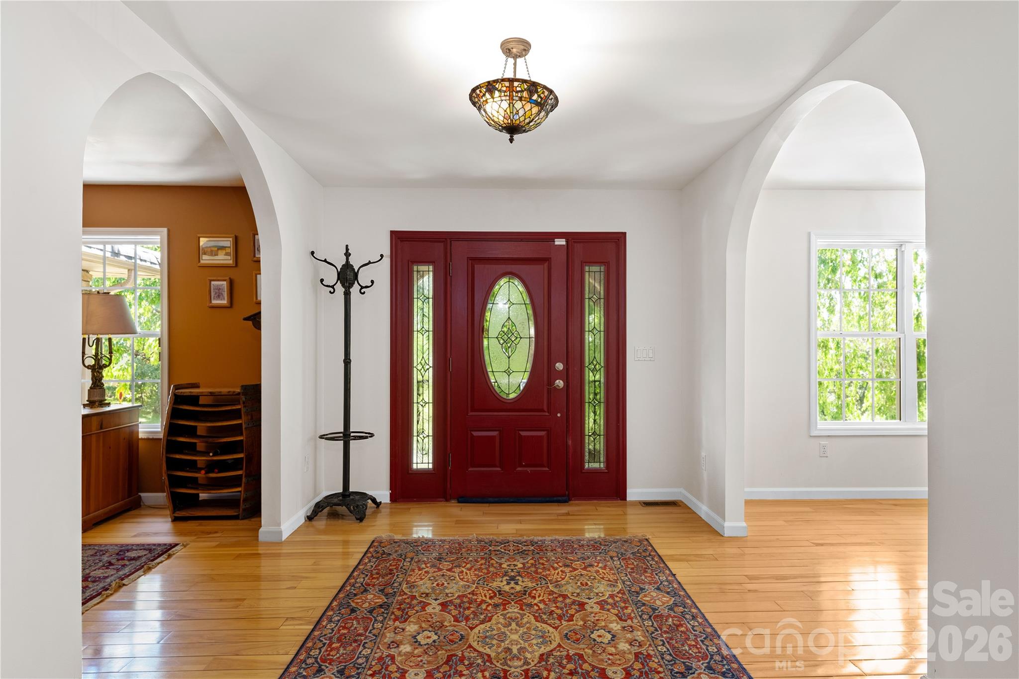 3 Northwood Road Asheville, NC 28804 - Photo 6 of 48 a view of an entryway with wooden floor