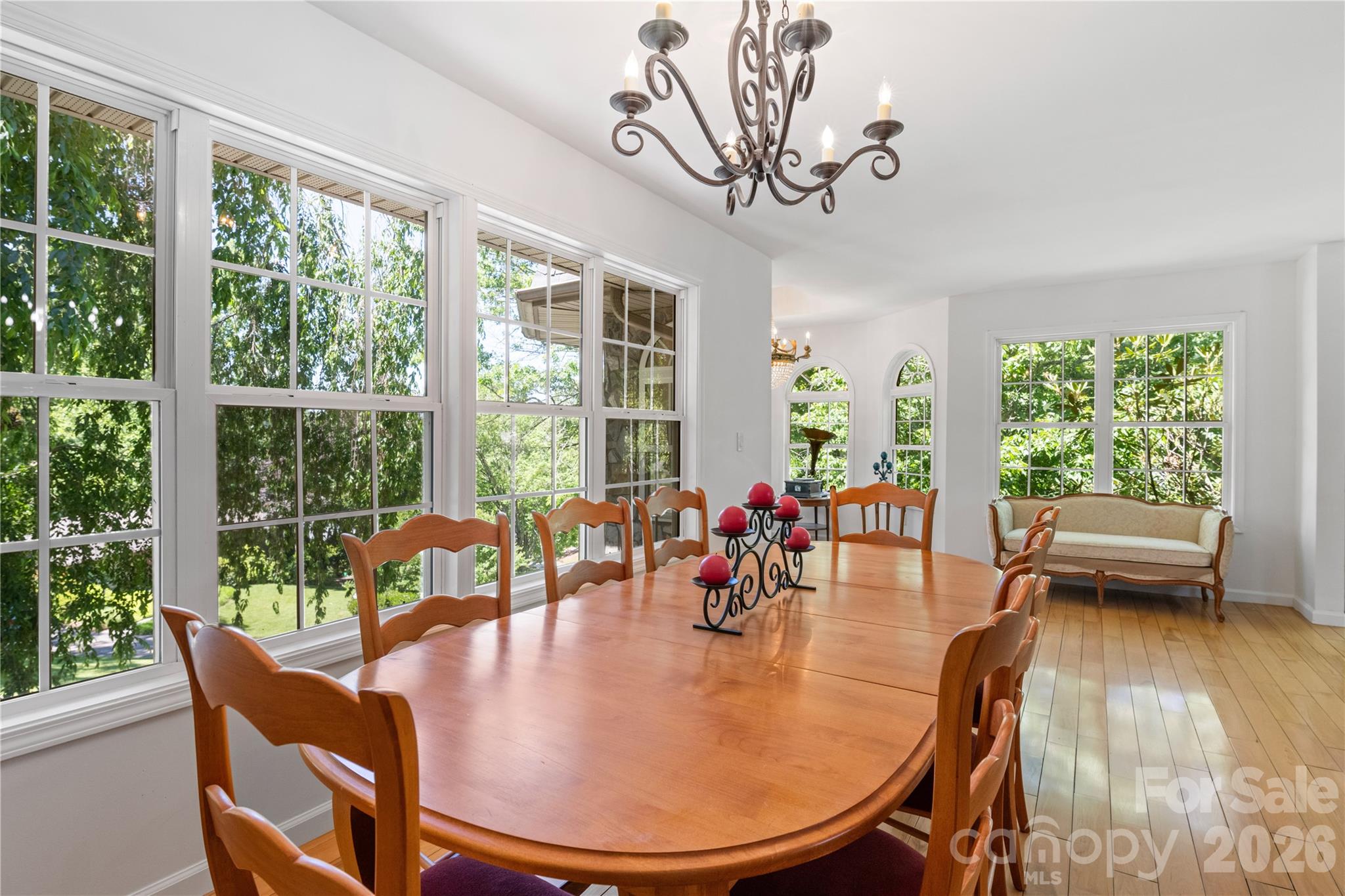 3 Northwood Road Asheville, NC 28804 - Photo 8 of 48 a dining room with furniture window and wooden floor