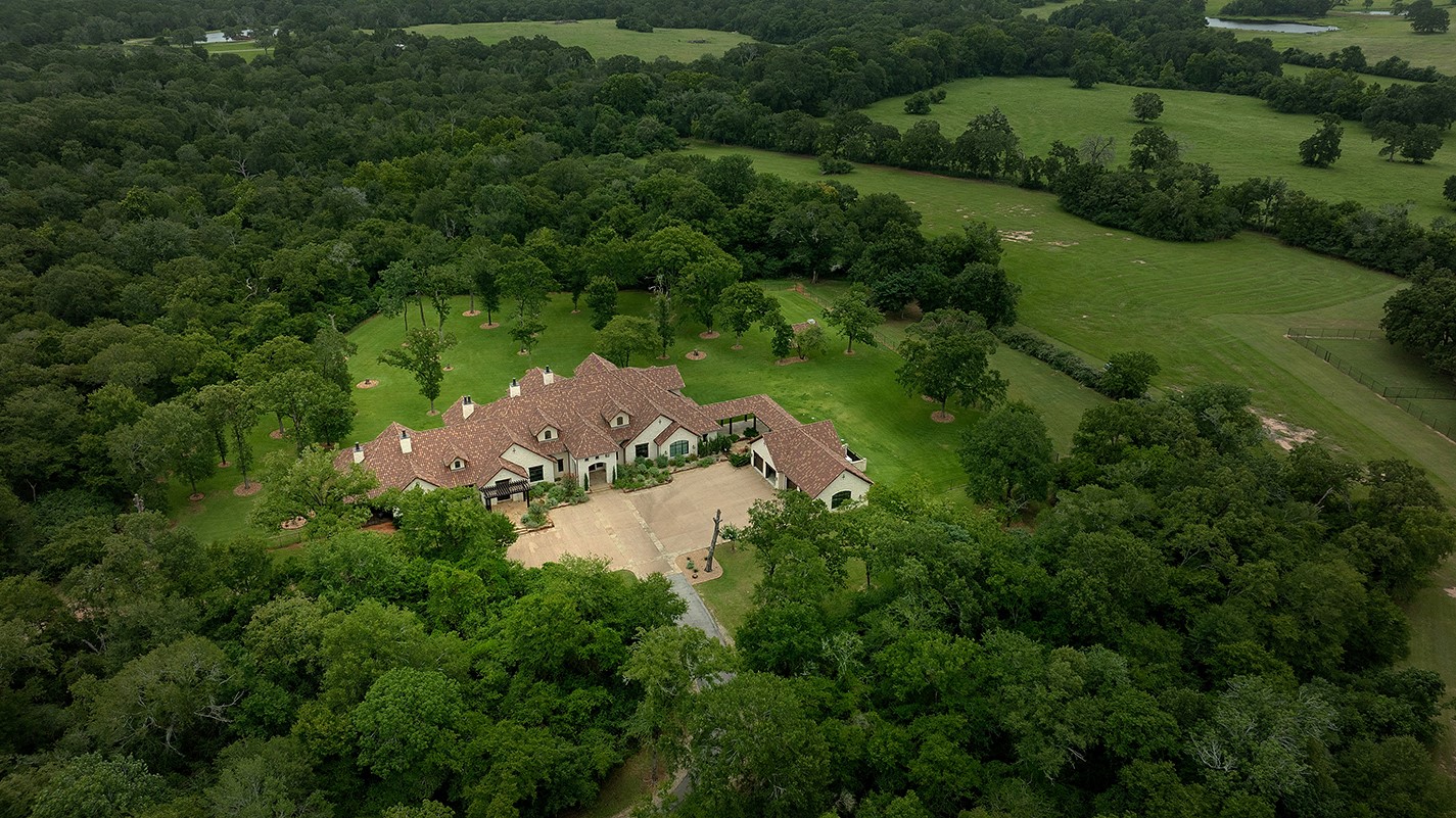 40693 Center Hill Road Hempstead, TX 77445 - Photo 1 of 50 an aerial view of a house with outdoor space and street view