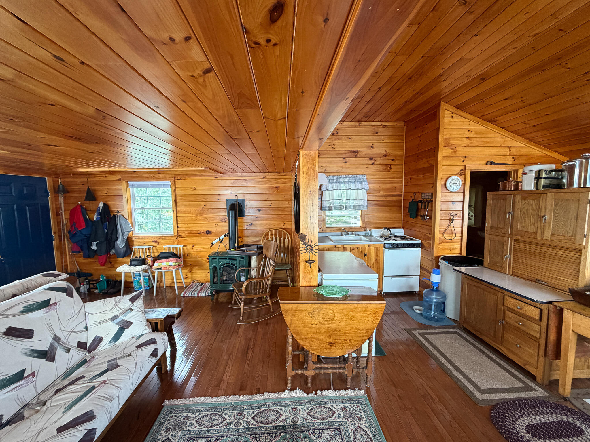 10 Phoebe Island Road Bowerbank, ME 04426 - Photo 11 of 20 Kitchen & living room