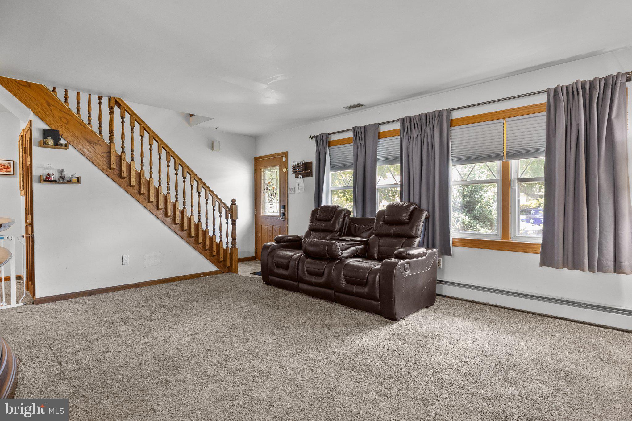 10 Jump Hill Road Levittown, PA 19056 - Photo 6 of 26 Large Windows in Living Room- Great Natural Light